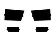 toyota 4runner 1996-2002 3M Pro Shield Headlight Protecive Film