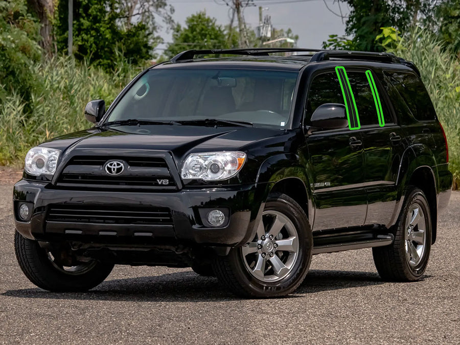 toyota 4runner 2003-2009 Pillar Post Trim Installation Location