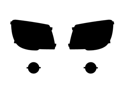 toyota 4runner 2006-2009 Headlight Tint