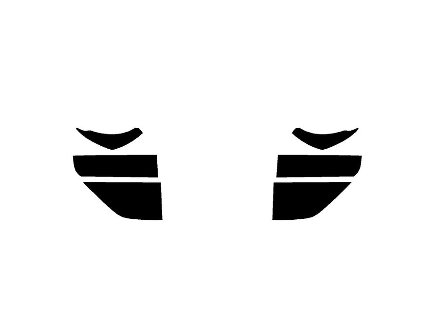 4runner Precut Tail Light Tint Diagram