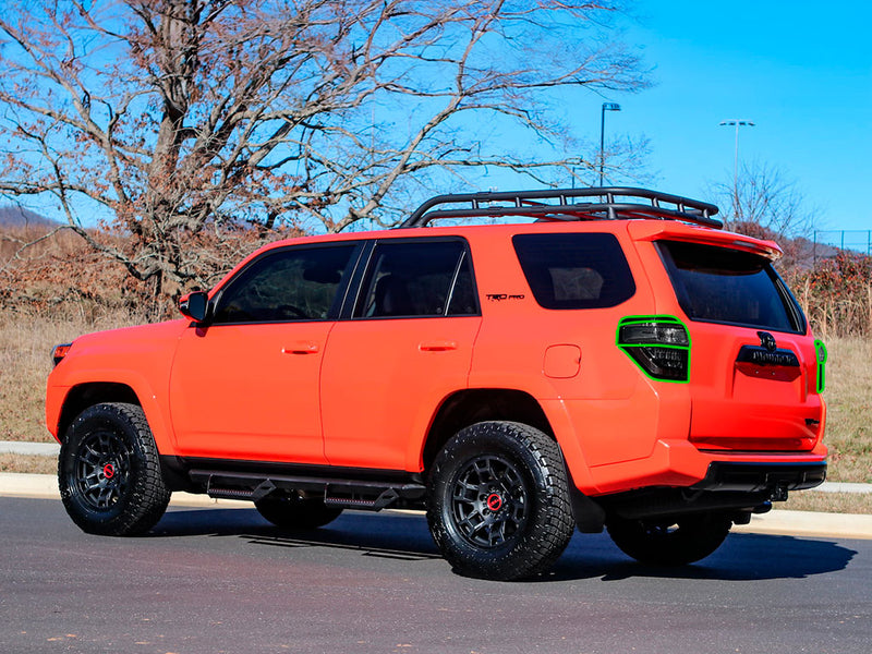 4runner Tail Light Tint Installation Points