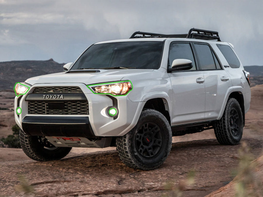 toyota 4runner 2014-2024 Headlight Protection Installation Location