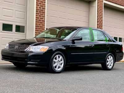 toyota avalon 2000-2004 Pillar Post Trim Installation Location