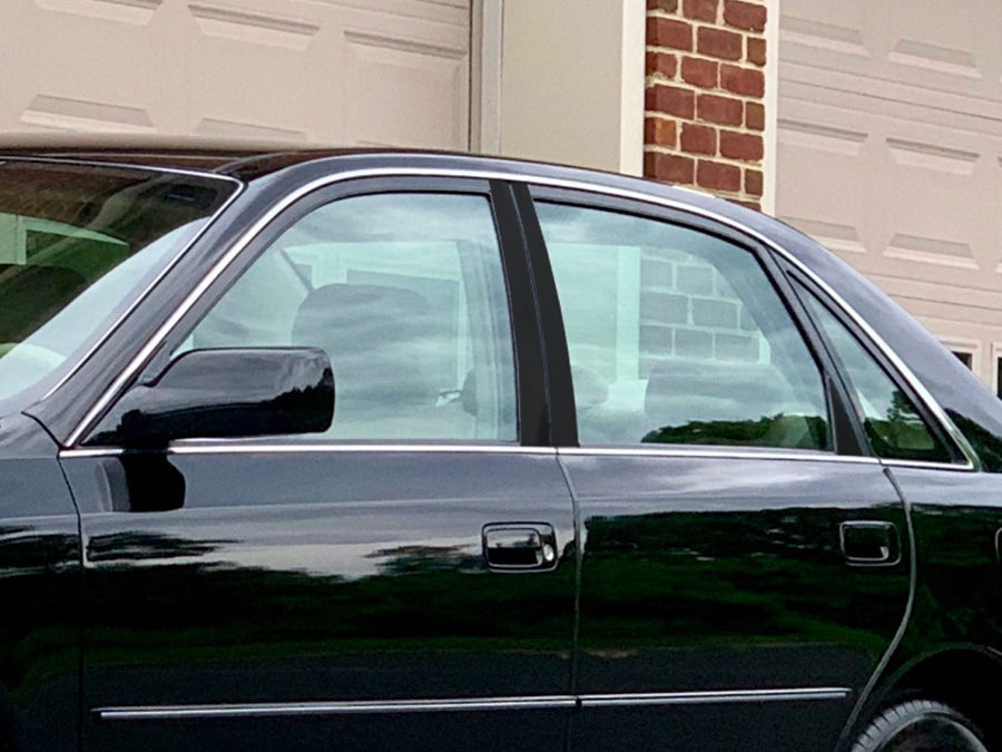 toyota avalon 2000-2004 Gloss Black Pillar Cover Diagram