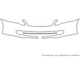 avalon Avery Dennison Clear Bra Bumper Precut PPF Diagram