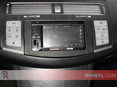 Toyota Avalon 2005 2009 Dash Kits~Ebony Blackwood Custom Dash Kits~2