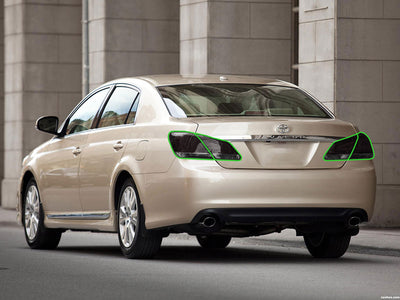 avalon Tail Light Tint Installation Points