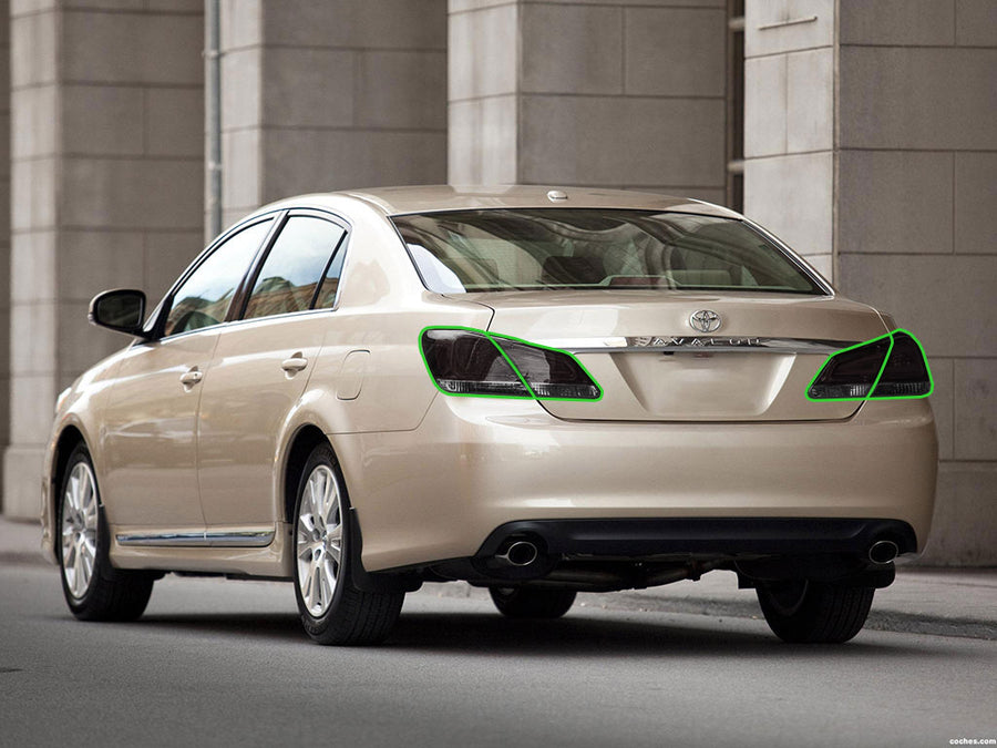 avalon Tail Light Tint Installation Points