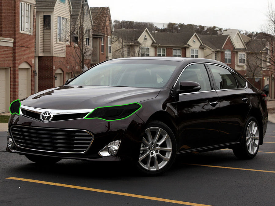 toyota avalon 2011-2012 Headlight Tint Location