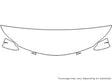 avalon Avery Dennison Clear Bra Hood Precut PPF Diagram
