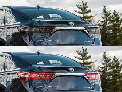 avalon Before and After Smoked Taillights
