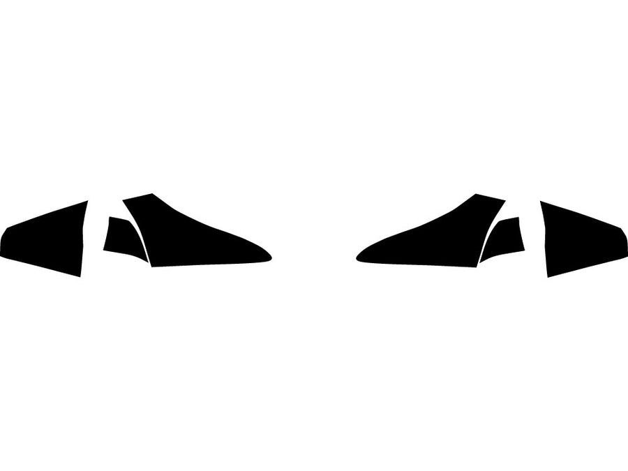 avalon Precut Tail Light Tint Diagram