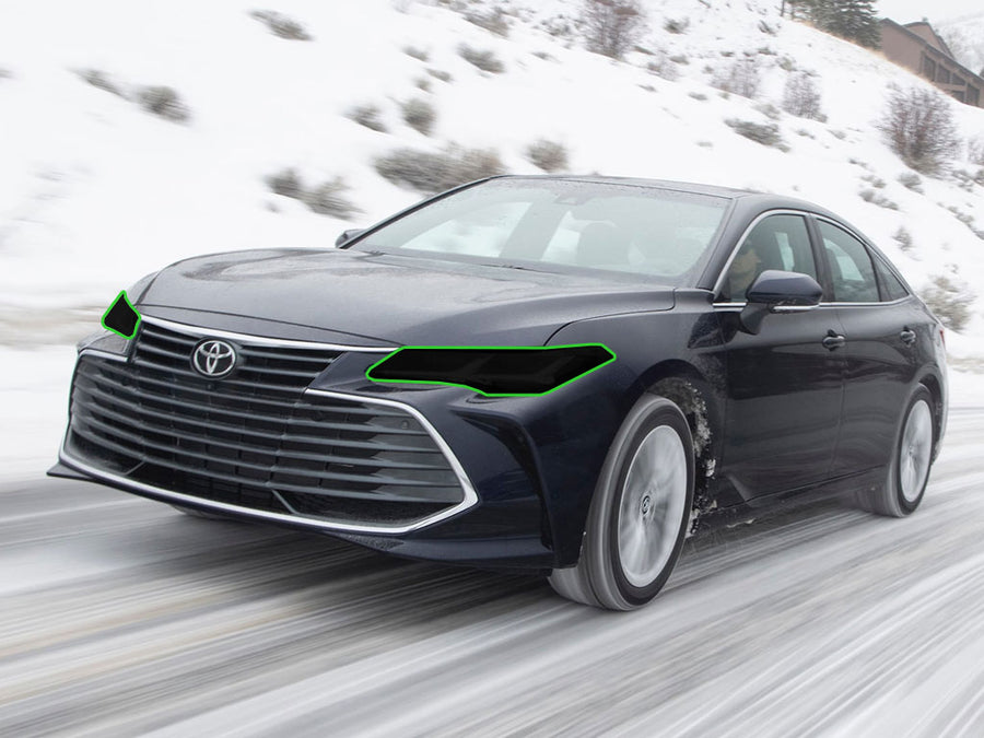 toyota avalon 2019-2022 Headlight Tint Location