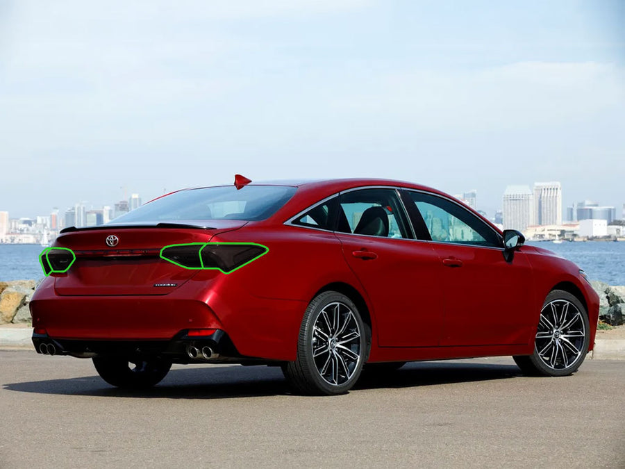 avalon Tail Light Tint Installation Points