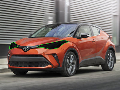 toyota c-hr 2020-2022 Headlight Tint Location