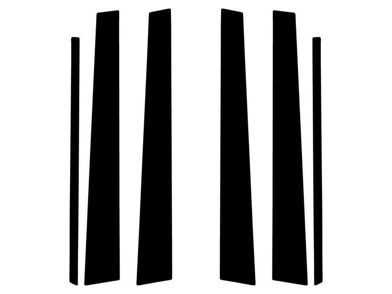 toyota camry 1992-1996 Gloss Black Pillar Trim