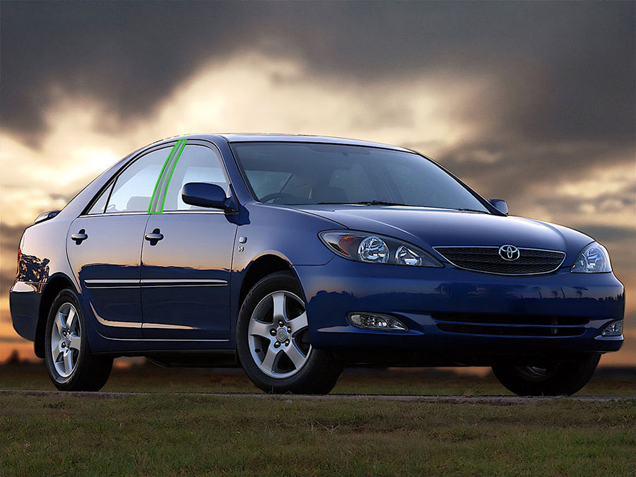 toyota camry 1997-2001 Pillar Post Trim Installation Location