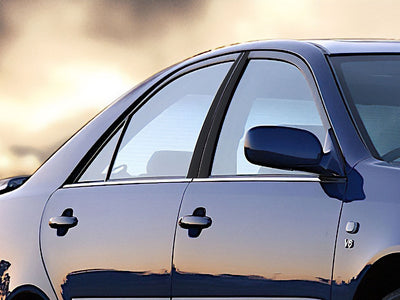 toyota camry 1997-2001 Gloss Black Pillar Cover Diagram