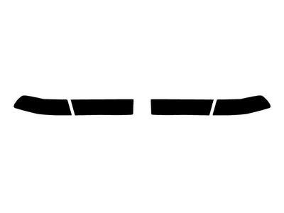 camry Precut Tail Light Tint Diagram