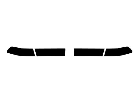 camry Precut Tail Light Tint Diagram