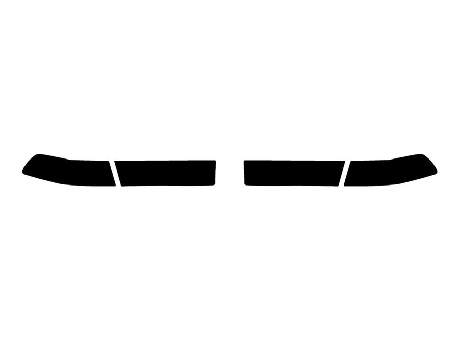 camry Precut Tail Light Tint Diagram
