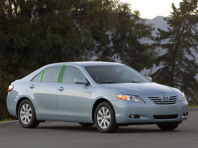 toyota camry 2002-2006 Pillar Post Trim Installation Location