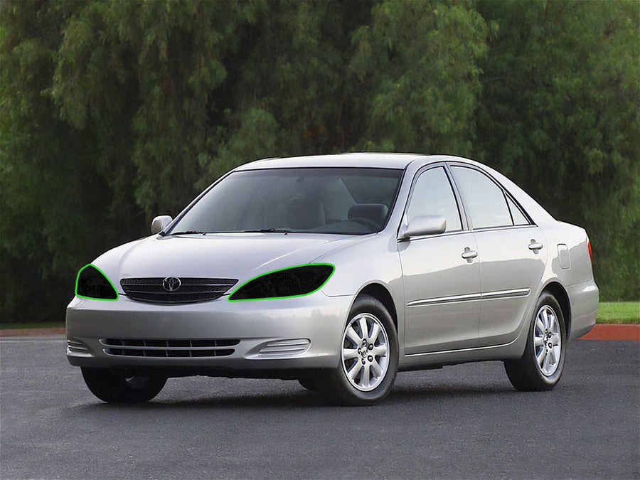 toyota camry 2005-2006 Headlight Tint Location