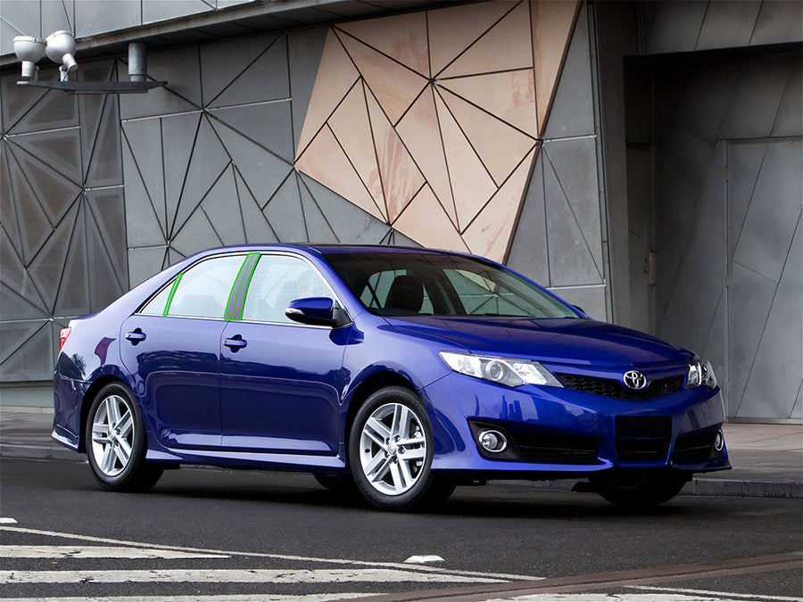 toyota camry 2007-2011 Pillar Post Trim Installation Location