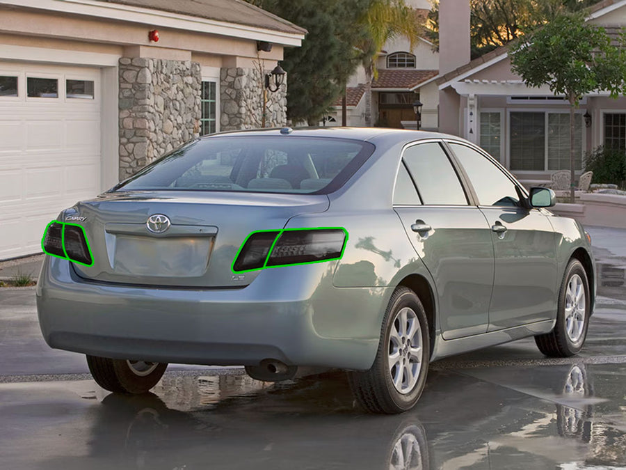 camry Tail Light Tint Installation Points
