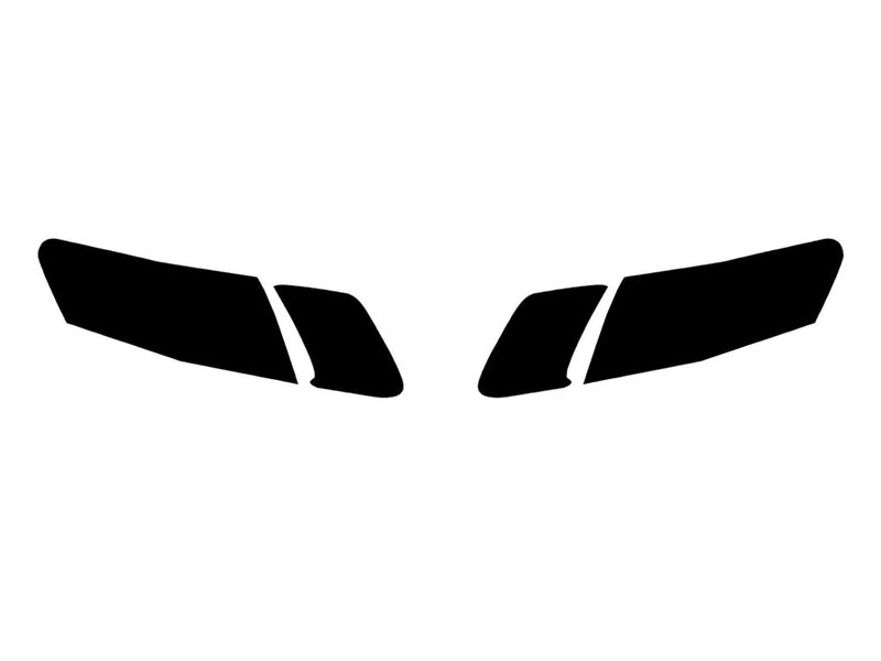 camry Precut Tail Light Tint Diagram