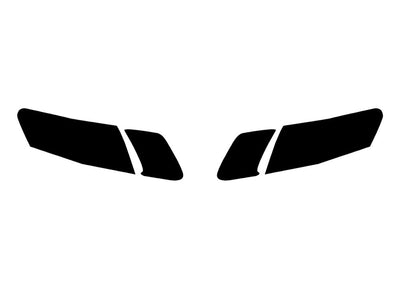 camry Precut Tail Light Tint Diagram