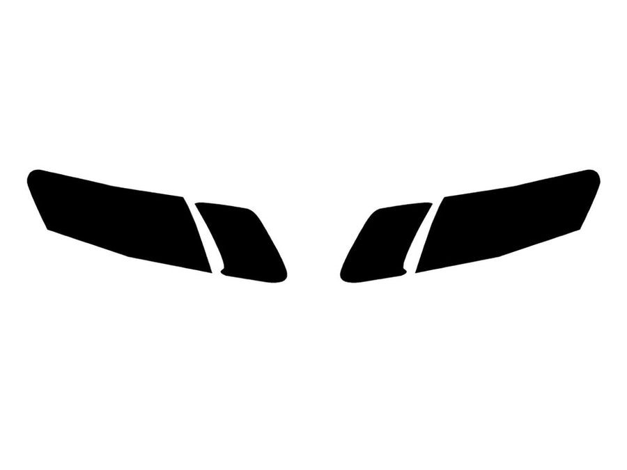 camry Precut Tail Light Tint Diagram