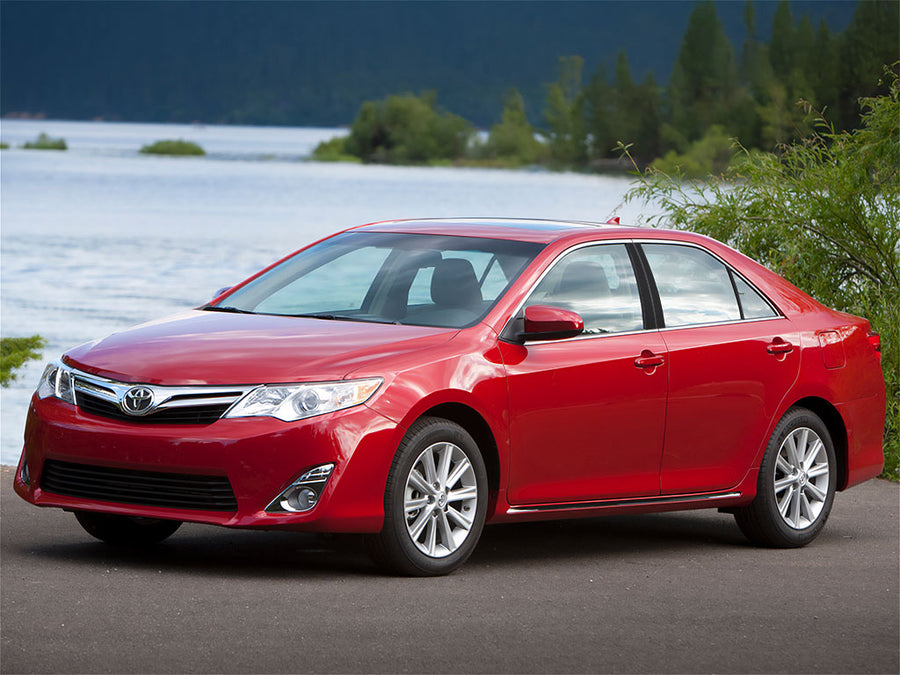 toyota camry 2012-2014 Piano Black Pillar Trim