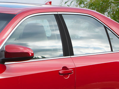 toyota camry 2012-2014 Matte Black Pillar Cover Diagram
