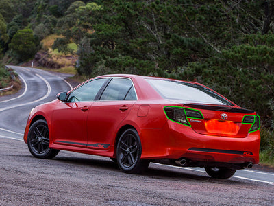 camry Tail Light Tint Installation Points