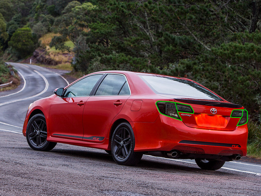 camry Tail Light Tint Installation Points