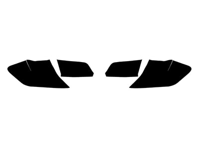 camry Precut Tail Light Tint Diagram