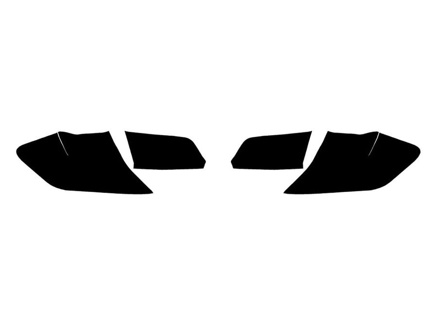 camry Precut Tail Light Tint Diagram