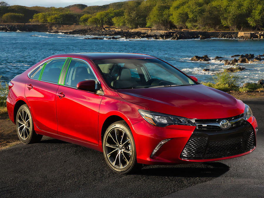 toyota camry 2015-2017 Pillar Post Trim Installation Location