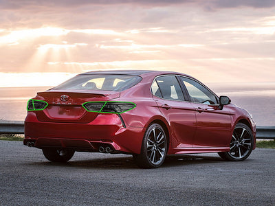 camry Tail Light Tint Installation Points