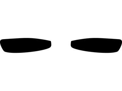 celica (convertible) Precut Tail Light Tint Diagram