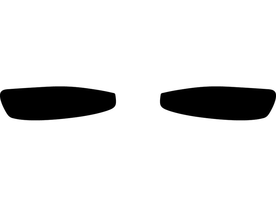 celica (convertible) Precut Tail Light Tint Diagram