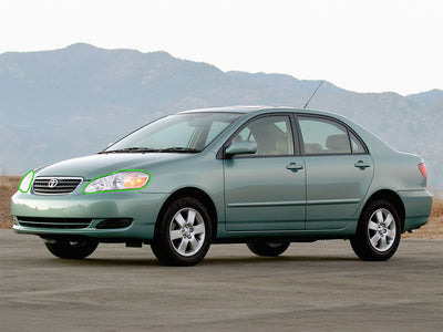 toyota corolla 2005-2008 Headlight Protection Installation Location