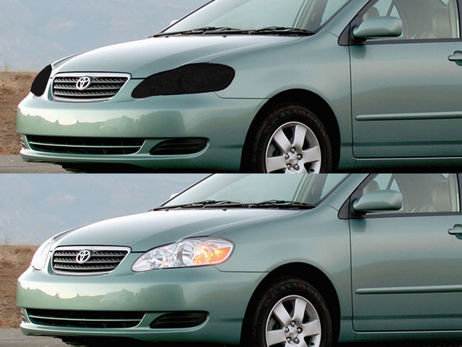 toyota corolla 2005-2008 Headlight Tint Appearance