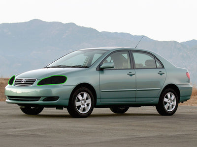 toyota corolla 2005-2008 Headlight Tint Location