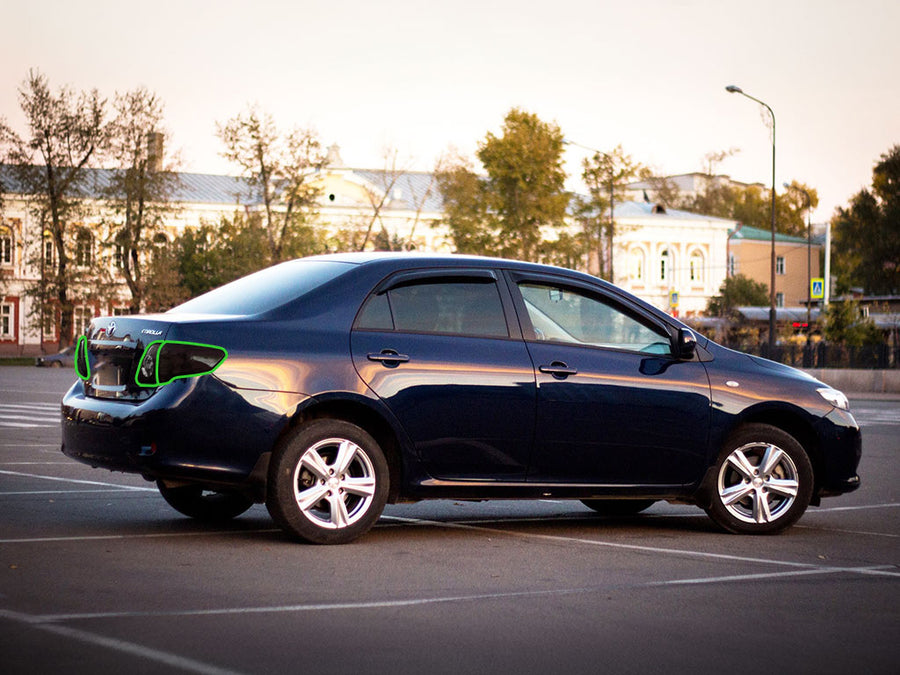corolla Tail Light Tint Installation Points