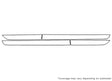 corolla Avery Dennison Clear Bra Door Cup Precut PPF Diagram