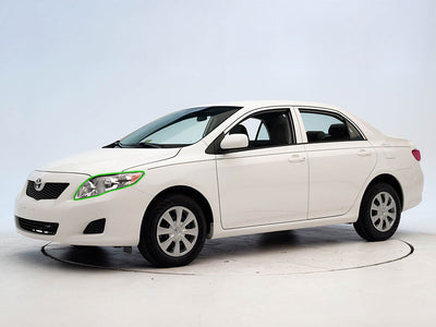 toyota corolla 2009-2013 Headlight Protection Installation Location