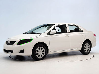toyota corolla 2009-2013 Headlight Tint Location