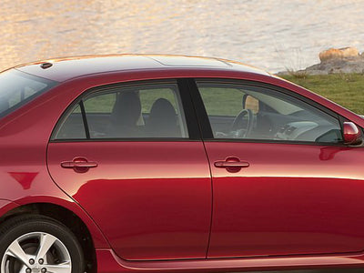toyota corolla 2009-2013 Custom Pillar Cover Diagram